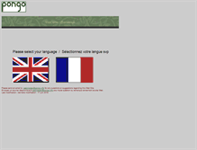 Tablet Screenshot of pongo.info