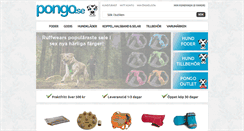 Desktop Screenshot of pongo.se