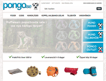 Tablet Screenshot of pongo.se